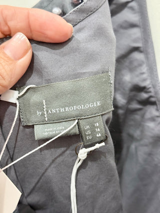 Anthropologie pearl embellished crop top, 14