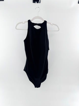 Spanx high neck shaping one piece swimsuit, S
