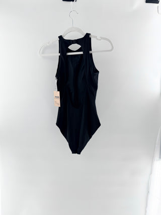 Spanx high neck shaping one piece swimsuit, S