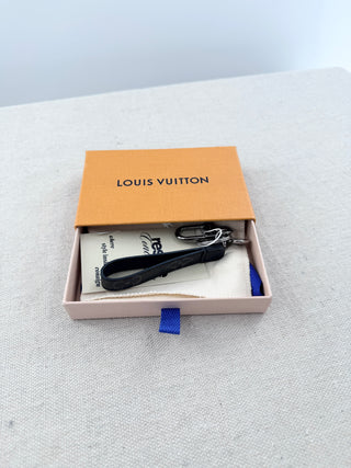 Louis Vuitton dragonne bag charm and key holder
