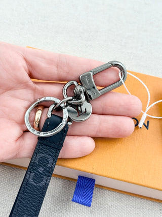 Louis Vuitton dragonne bag charm and key holder