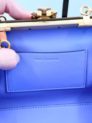 Tory Burch leather small bag with long strap