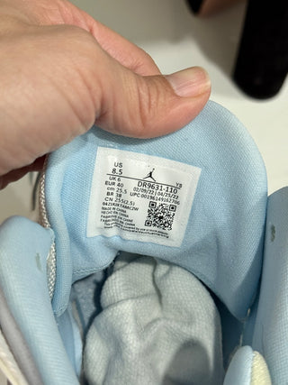 Nike Jordan Jumpman Two Trey Basketball Sneakers Legend Blue Men's Size US 8.5