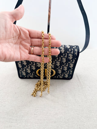 Dior 2 in 1 30 montaigne pouch belt and shoulder bag