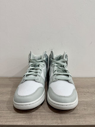 Nike Dunk High Retro Leather High Top Sneakers White/Mint Plaid Mens Size US 7.5