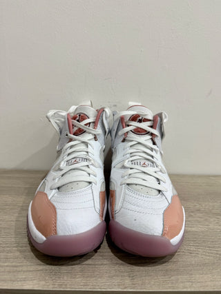 Nike Jordan Jumpman Two Trey Basketball Shoes Red Stardust/White/Sky J Mauve US 9