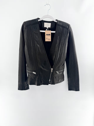 IRO lamb leather jacket, 36 FR / 4 US
