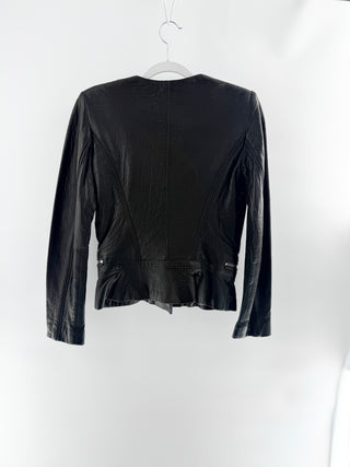 IRO lamb leather jacket, 36 FR / 4 US