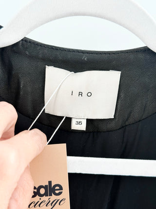 IRO lamb leather jacket, 36 FR / 4 US