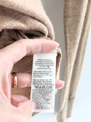 J crew 100% wool sweater, S
