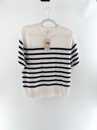 Banana Republic cashmere striped top, S
