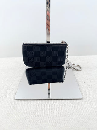 Louis Vuitton damier graphite key pouch