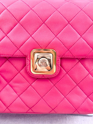 Chanel Coco Luxe Quilted Leather Flap Crossbody Bag