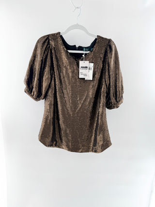 Ralph Lauren sequin top, L
