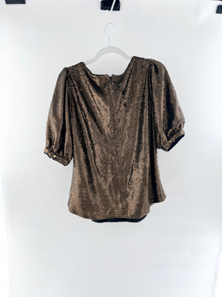 Ralph Lauren sequin top, L