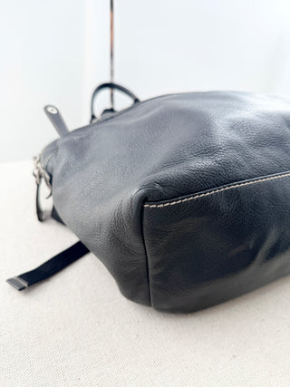 Gucci leather backpack
