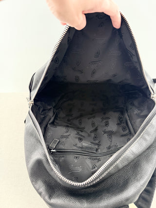 Gucci leather backpack