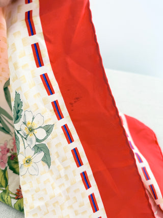 Gucci silk scarf square