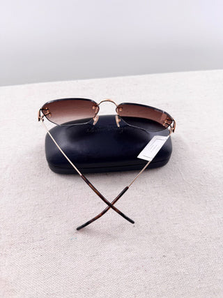 Cartier CT0394S Classic C Motif Rimless Sunglasses