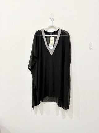 Generation love black sheer cover up NWT