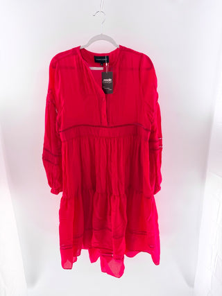 Cynthia Rowley Roma Lace Trim Dress, M