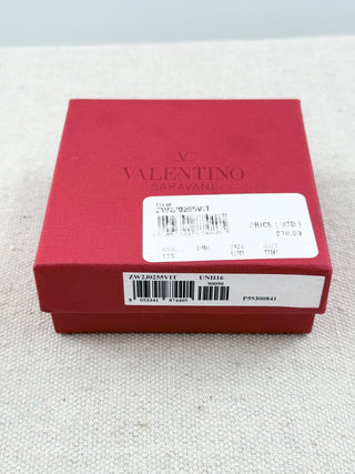 Valentino leather rockstud bracelet