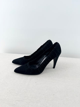 Prada suede pumps, 37.5