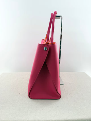 Dior leather addict shopping tote bag
