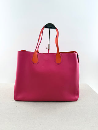 Dior leather addict shopping tote bag