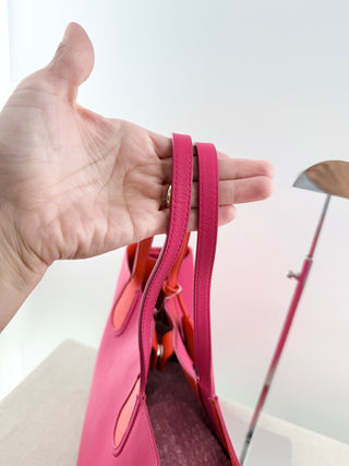 Dior leather addict shopping tote bag