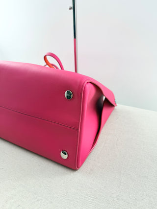 Dior leather addict shopping tote bag