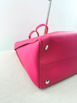 Dior leather addict shopping tote bag