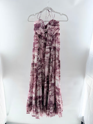 Zimmermann Pink toile printed maxi dress, 3