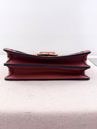 Louis Vuitton dauphine MM bag with chain