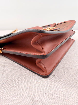Louis Vuitton dauphine MM bag with chain