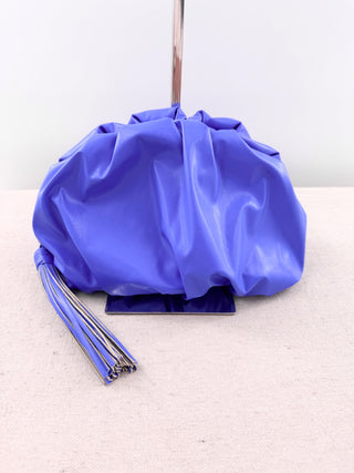 Rebecca Minkoff nylon ruched clutch bag