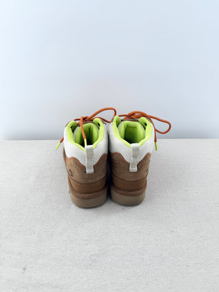 Ugg Highland Suede Lace Up High Ankle Boots Camel Brown Women's Size US 7.5