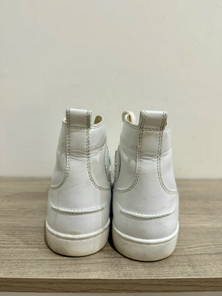 Christian Louboutin Louis Spikes High-Top Trainers Sneakers White Women's EU 40