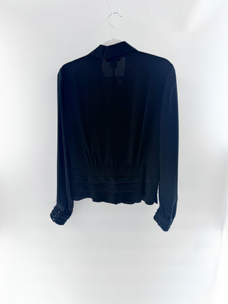 Zac Posen silk blouse, 10