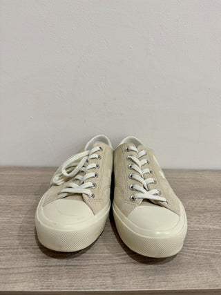 Veja Wata II Suede Low Top Round Toe Sneakers Tan / White Women's Size US 9