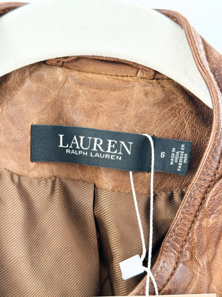 Ralph Lauren leather jacket, 6