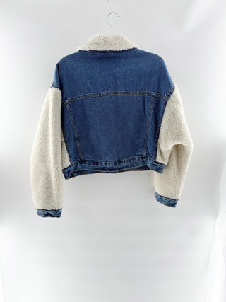 Levi's shearling detail denim jacket, S