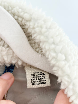Levi's shearling detail denim jacket, S