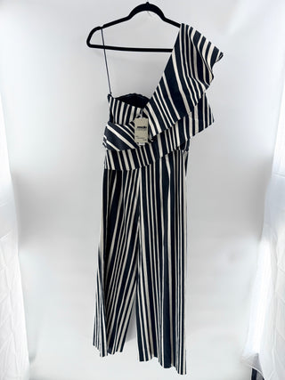 Alice & Olivia striped strapless jumpsuit, 8