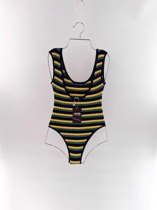 Tropic of C Dune Ribbed One-Piece Swimsuit, S