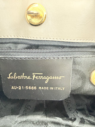 Ferragamo nylon canvas sling bag