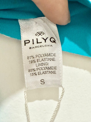 Pilyq white pineapple pattern bikini set NWT, S