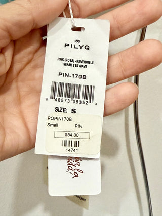 Pilyq white pineapple pattern bikini set NWT, S