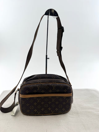Louis Vuitton monogram reporter bag with strap GM, GM