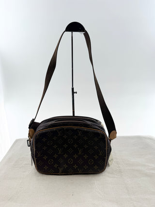 Louis Vuitton monogram reporter bag with strap GM, GM